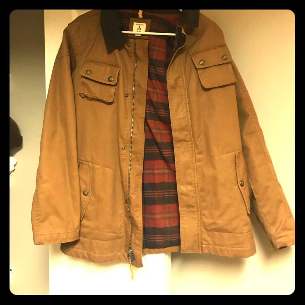 Rugged fall coat